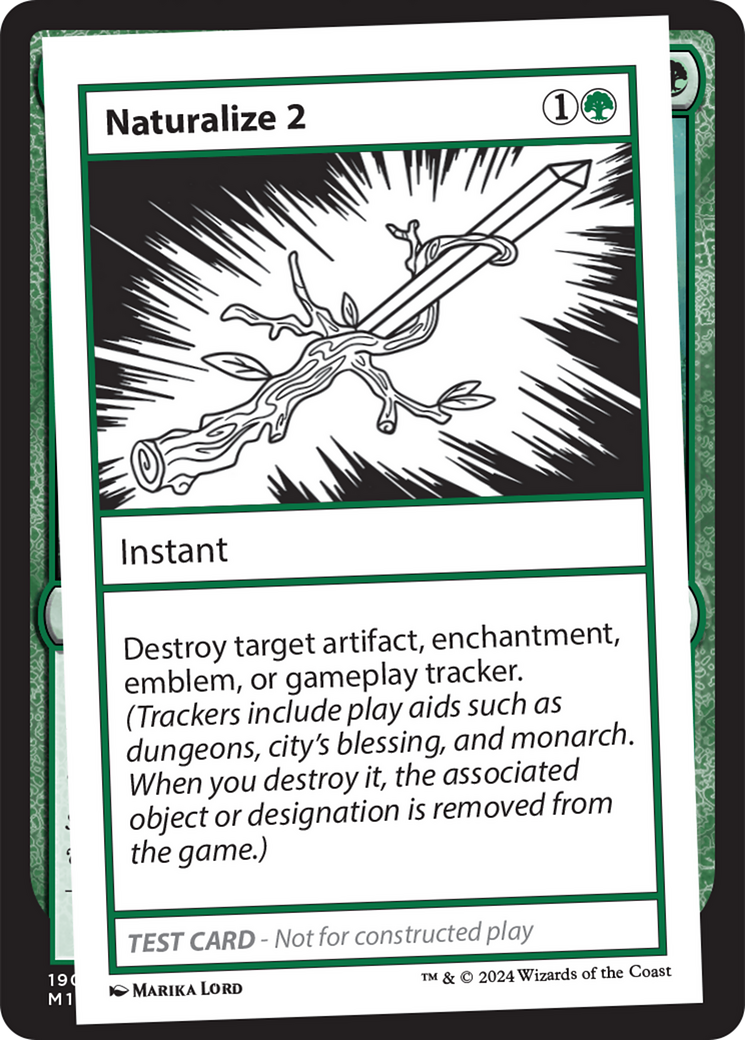 Naturalize 2 [Mystery Booster 2 Playtest Cards] | Gear Gaming Bentonville