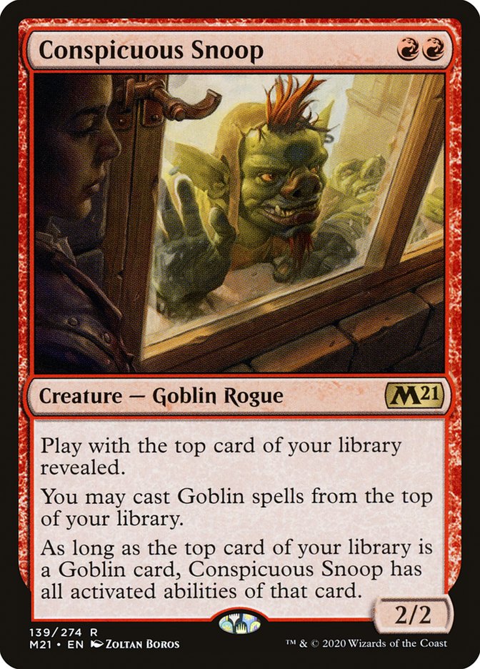 Conspicuous Snoop [Core Set 2021] | Gear Gaming Bentonville