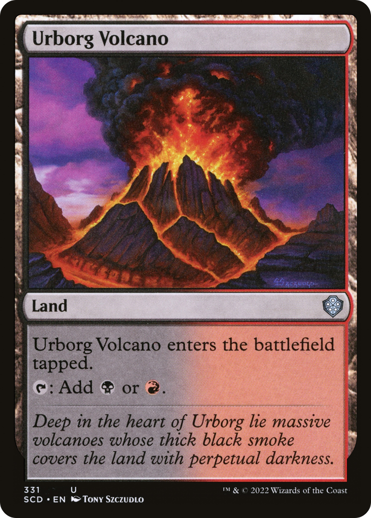 Urborg Volcano [Starter Commander Decks] | Gear Gaming Bentonville