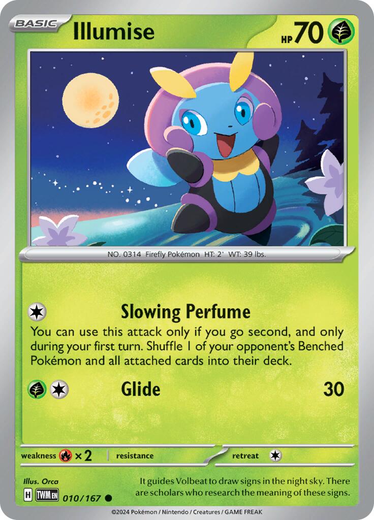 Illumise (010/167) [Scarlet & Violet: Twilight Masquerade] | Gear Gaming Bentonville