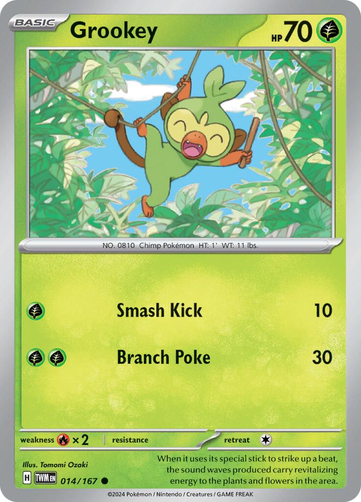 Grookey (014/167) [Scarlet & Violet: Twilight Masquerade] | Gear Gaming Bentonville