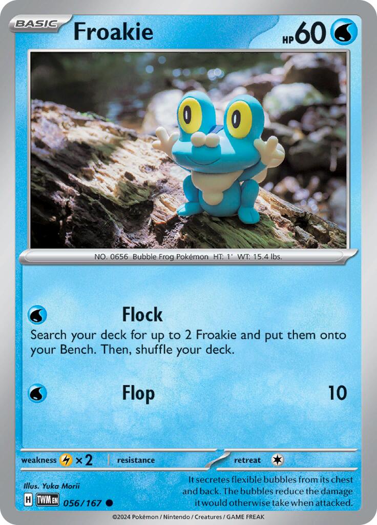 Froakie (056/167) [Scarlet & Violet: Twilight Masquerade] | Gear Gaming Bentonville