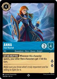 Anna - True-Hearted (138/204) [Ursula's Return] | Gear Gaming Bentonville