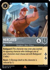 Hercules - Beloved Hero (180/204) [Ursula's Return] | Gear Gaming Bentonville