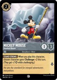 Mickey Mouse - Standard Bearer (188/204) [Ursula's Return] | Gear Gaming Bentonville