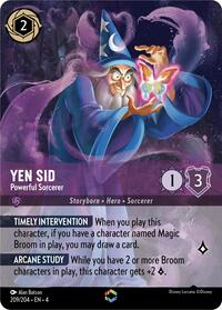 Yen Sid - Powerful Sorcerer (Enchanted) (209/204) [Ursula's Return] | Gear Gaming Bentonville
