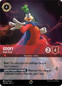 Goofy - Super Goof (Enchanted) (214/204) [Ursula's Return] | Gear Gaming Bentonville
