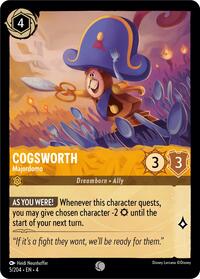 Cogsworth - Majordomo (5/204) [Ursula's Return] | Gear Gaming Bentonville