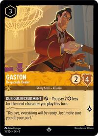 Gaston - Despicable Dealer (10/204) [Ursula's Return] | Gear Gaming Bentonville