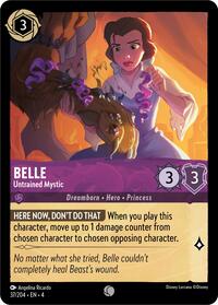 Belle - Untrained Mystic (37/204) [Ursula's Return] | Gear Gaming Bentonville