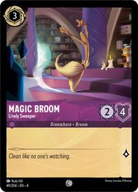 Magic Broom - Lively Sweeper (49/204) [Ursula's Return] | Gear Gaming Bentonville