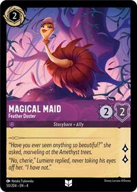 Magical Maid - Feather Duster (50/204) [Ursula's Return] | Gear Gaming Bentonville