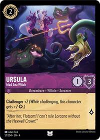 Ursula - Mad Sea Witch (57/204) [Ursula's Return] | Gear Gaming Bentonville