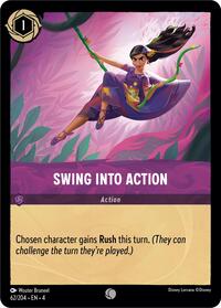 Swing into Action (62/204) [Ursula's Return] | Gear Gaming Bentonville
