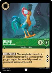 Heihei - Bumbling Rooster (75/204) [Ursula's Return] | Gear Gaming Bentonville