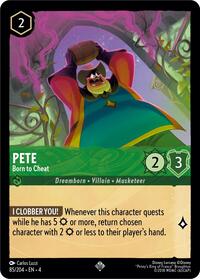Pete - Born to Cheat (85/204) [Ursula's Return] | Gear Gaming Bentonville