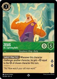Zeus - Mr. Lightning Bolts (92/204) [Ursula's Return] | Gear Gaming Bentonville