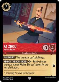 Fa Zhou - Mulan's Father (105/204) [Ursula's Return] | Gear Gaming Bentonville