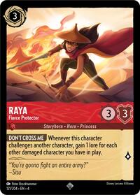 Raya - Fierce Protector (121/204) [Ursula's Return] | Gear Gaming Bentonville