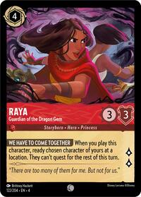 Raya - Guardian of the Dragon Gem (122/204) [Ursula's Return] | Gear Gaming Bentonville