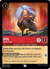 Sisu - Daring Visitor (123/204) [Ursula's Return] | Gear Gaming Bentonville
