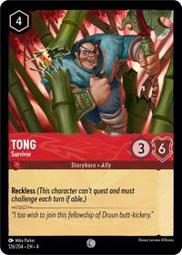 Tong - Survivor (126/204) [Ursula's Return] | Gear Gaming Bentonville