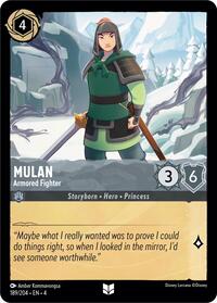 Mulan - Armored Fighter (189/204) [Ursula's Return] | Gear Gaming Bentonville