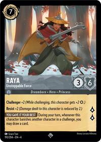 Raya - Unstoppable Force (193/204) [Ursula's Return] | Gear Gaming Bentonville
