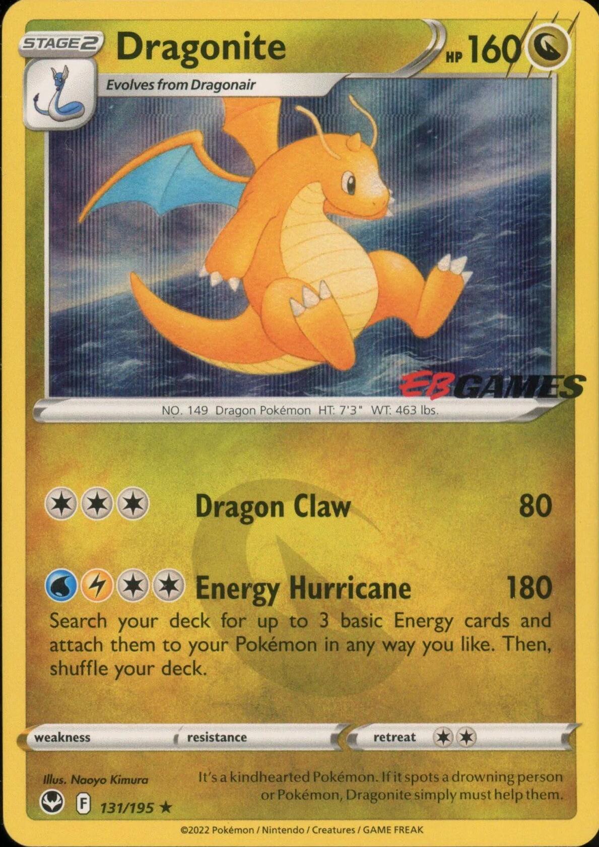 Dragonite (131/195) (EB Games Exclusive) [Miscellaneous Cards] | Gear Gaming Bentonville