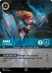 Anna - True-Hearted (Enchanted) (217/204) [Ursula's Return] | Gear Gaming Bentonville