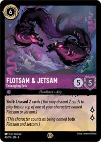 Flotsam & Jetsam - Entangling Eels (40) [Disney Lorcana Promo Cards] | Gear Gaming Bentonville