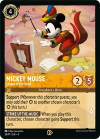 Mickey Mouse - Leader of the Band (34) [Disney Lorcana Promo Cards] | Gear Gaming Bentonville