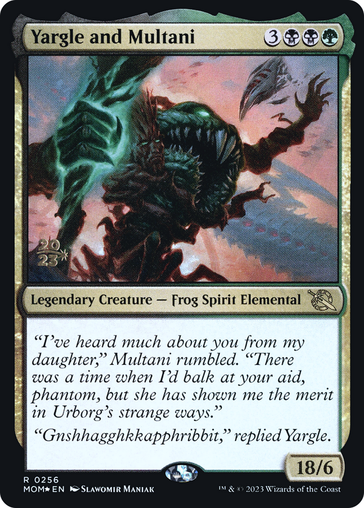 Yargle and Multani [March of the Machine Prerelease Promos] | Gear Gaming Bentonville