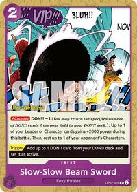 Slow-Slow Beam Sword [500 Years in the Future Pre-Release Cards] | Gear Gaming Bentonville
