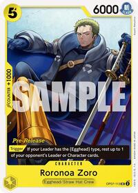 Roronoa Zoro (113) [500 Years in the Future Pre-Release Cards] | Gear Gaming Bentonville