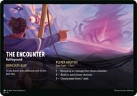 The Encounter // A Dark Realm - Battleground (Oversized) [Illumineer's Quest: Deep Trouble] | Gear Gaming Bentonville