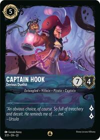 Captain Hook - Devious Duelist (3/31) [Illumineer's Quest: Deep Trouble] | Gear Gaming Bentonville