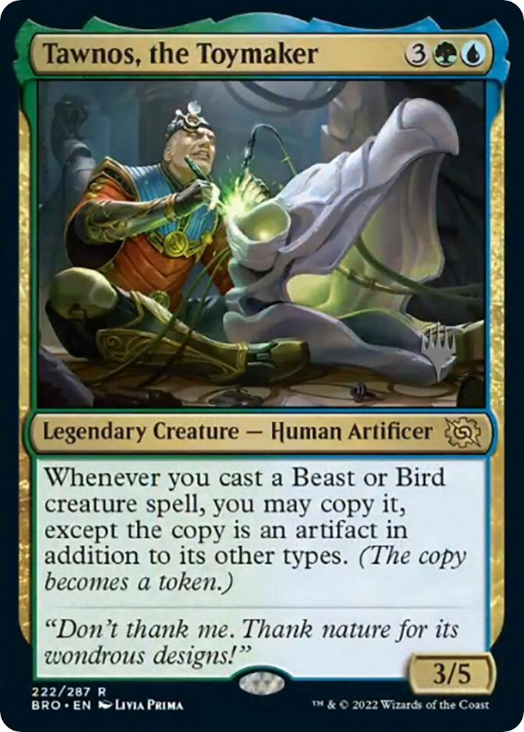 Tawnos, the Toymaker (Promo Pack) [The Brothers' War Promos] | Gear Gaming Bentonville