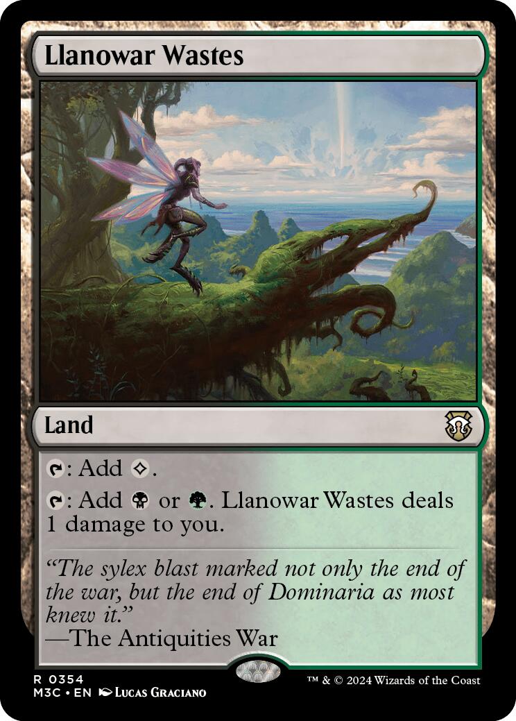 Llanowar Wastes [Modern Horizons 3 Commander] | Gear Gaming Bentonville