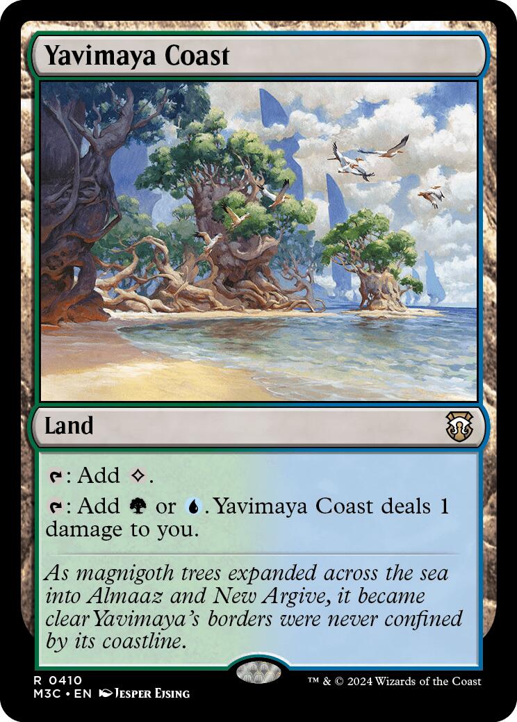 Yavimaya Coast [Modern Horizons 3 Commander] | Gear Gaming Bentonville