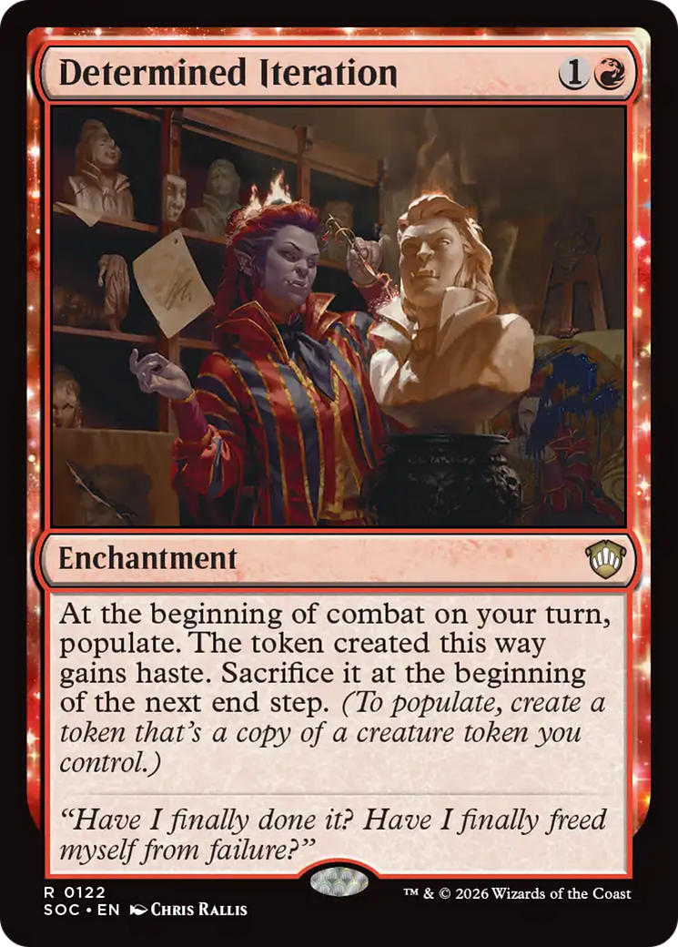 Determined Iteration [Secrets of Strixhaven Commander] | Gear Gaming Bentonville