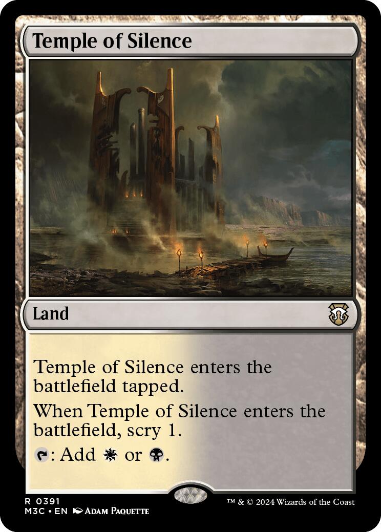 Temple of Silence [Modern Horizons 3 Commander] | Gear Gaming Bentonville