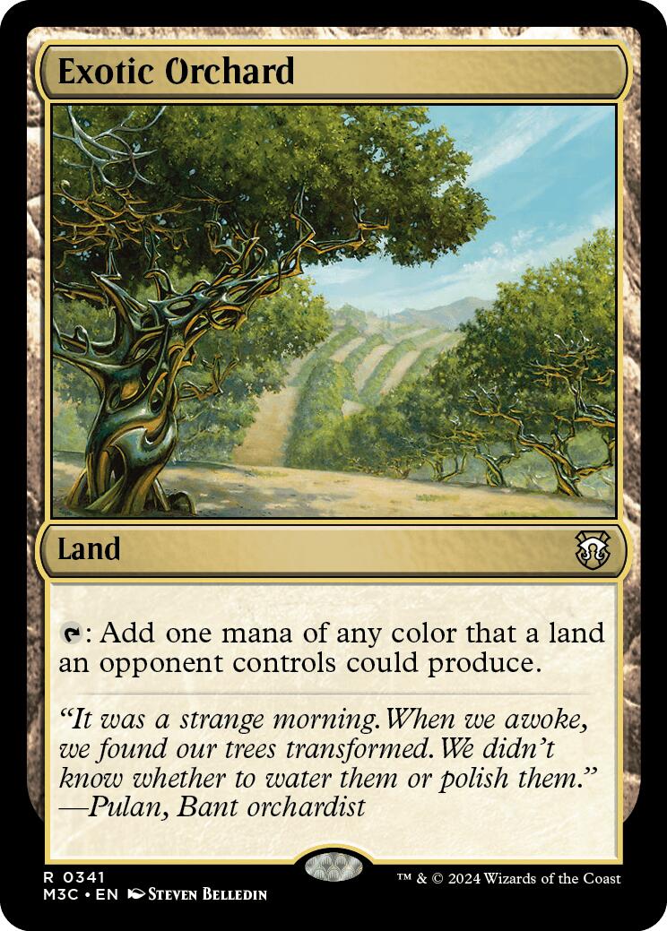 Exotic Orchard [Modern Horizons 3 Commander] | Gear Gaming Bentonville