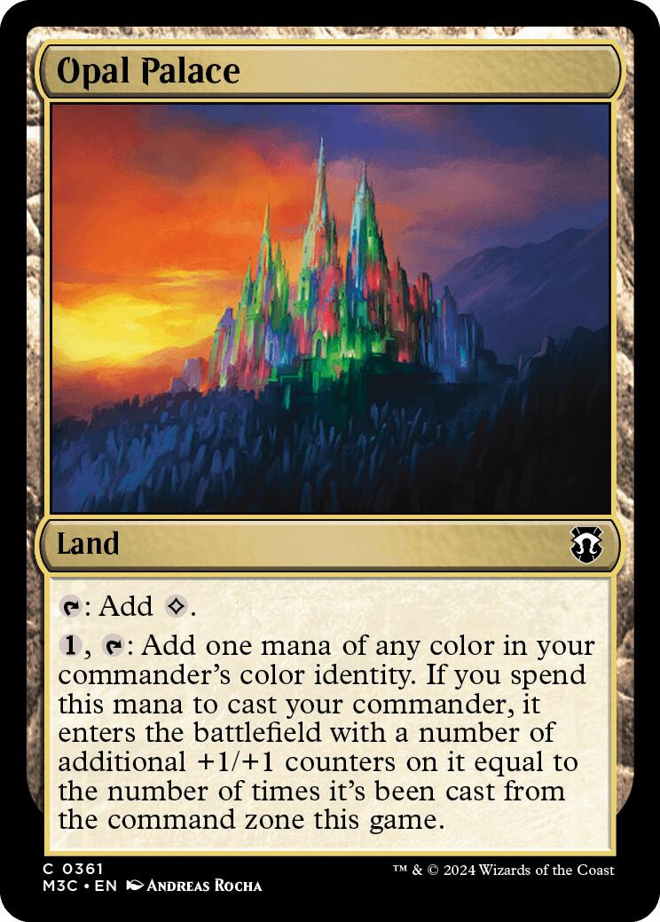 Opal Palace [Modern Horizons 3 Commander] | Gear Gaming Bentonville