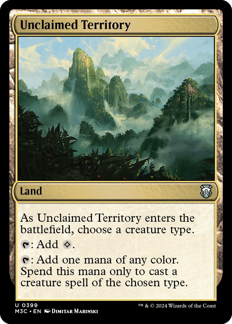 Unclaimed Territory [Modern Horizons 3 Commander] | Gear Gaming Bentonville