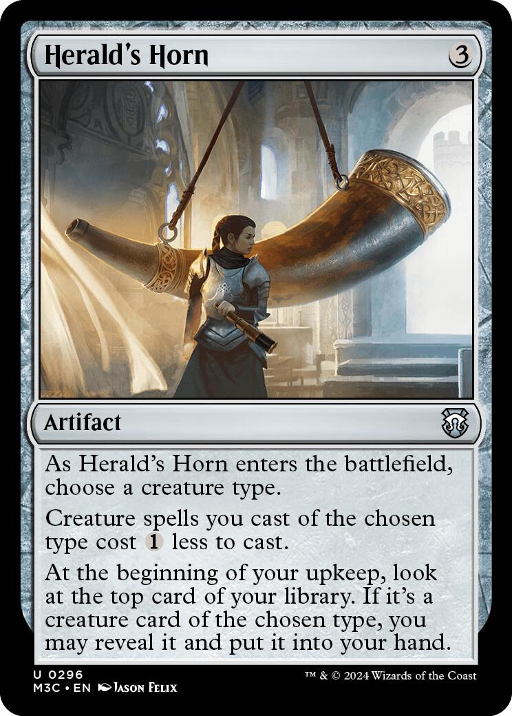 Herald's Horn [Modern Horizons 3 Commander] | Gear Gaming Bentonville