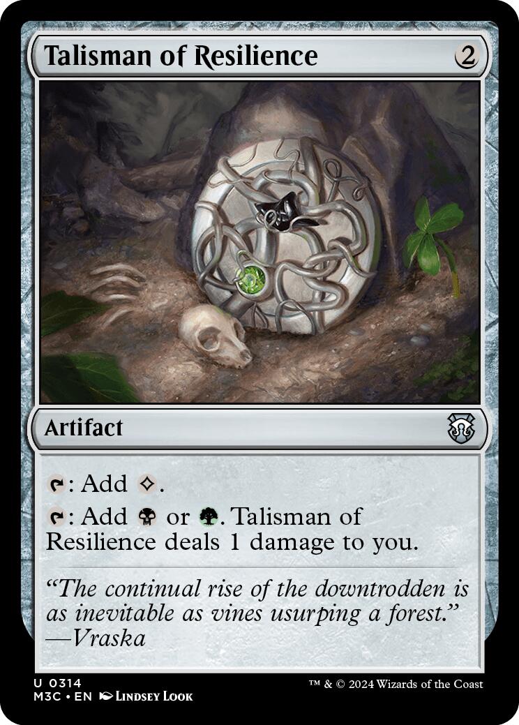 Talisman of Resilience [Modern Horizons 3 Commander] | Gear Gaming Bentonville