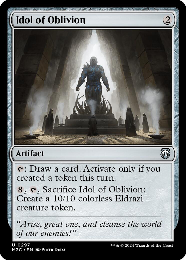 Idol of Oblivion [Modern Horizons 3 Commander] | Gear Gaming Bentonville