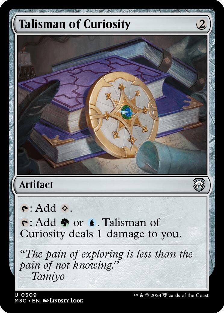 Talisman of Curiosity [Modern Horizons 3 Commander] | Gear Gaming Bentonville