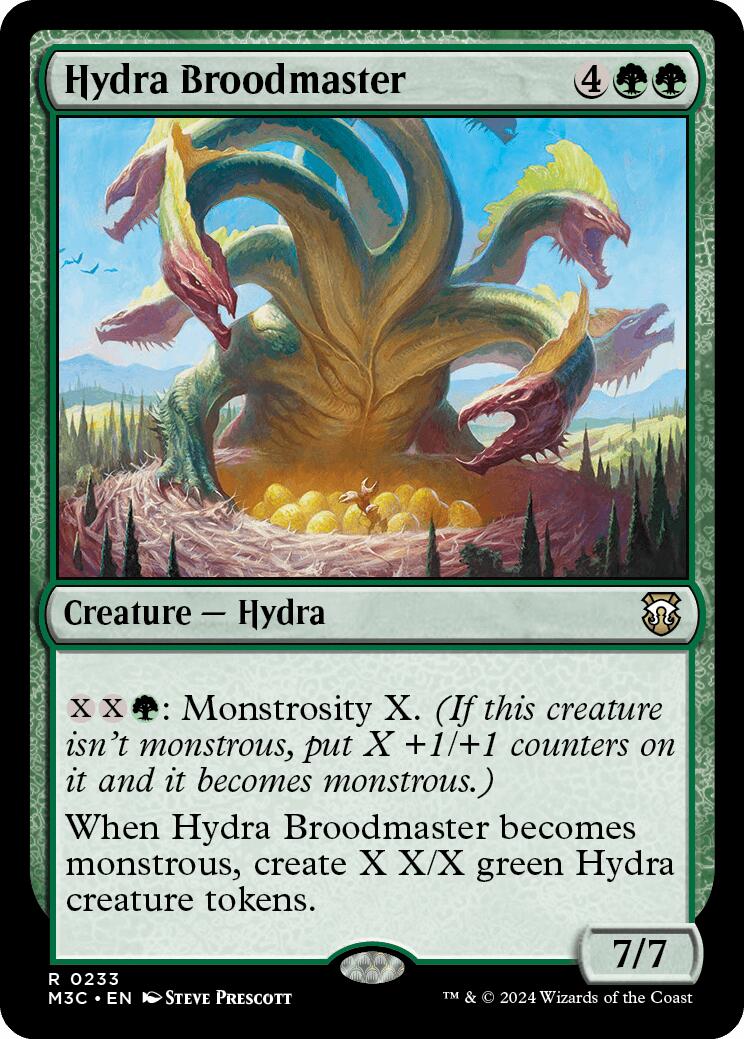 Hydra Broodmaster [Modern Horizons 3 Commander] | Gear Gaming Bentonville